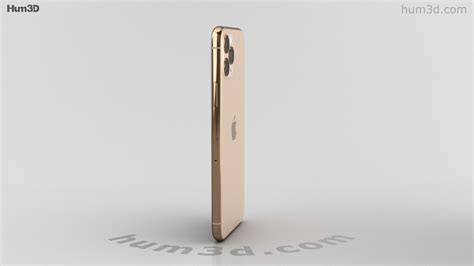 360 View Of Apple Iphone 11 Pro Max Gold 3d Model 3dmodels Store