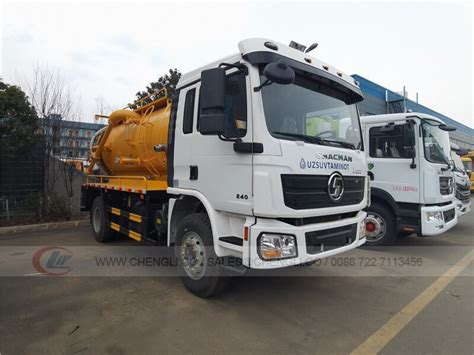 Shacman L Liters Vacuum Sewage Truck Chengli Special