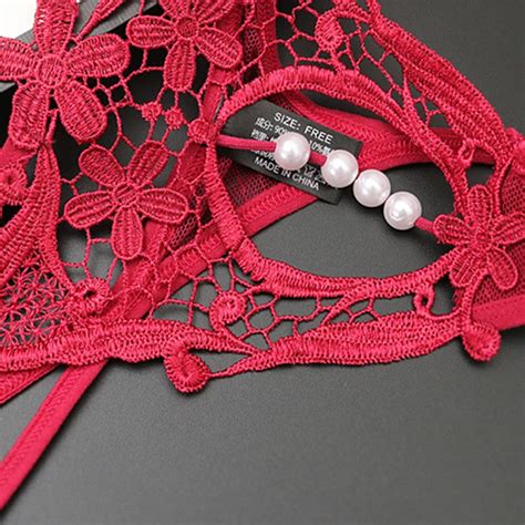 Culotte Slip Sous V Tements Transparents Sexy Pour Femmes Lingerie F Minine Culotte Perl E Pour