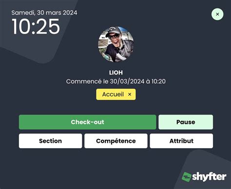 Badgeuse En Ligne Et Logiciel De Pointage Shyfter