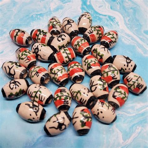 Peru Ceramic Beads Etsy