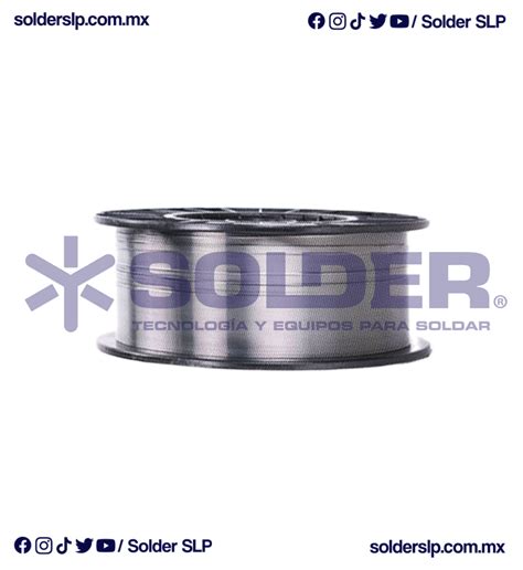 Rollo De Microalambre Tubular Lbs Kg Solder Tecnolog A