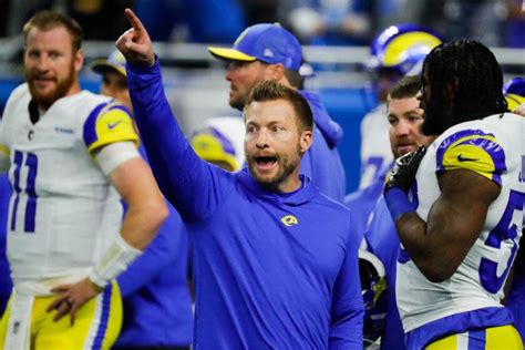 Rebuilt Rams Remind Sean Mcvay Of Team That Was Bound For Super Bowl