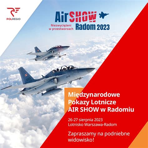 Z Kielc pociągiem na Air Show Radom Urząd Marszałkowski Województwa