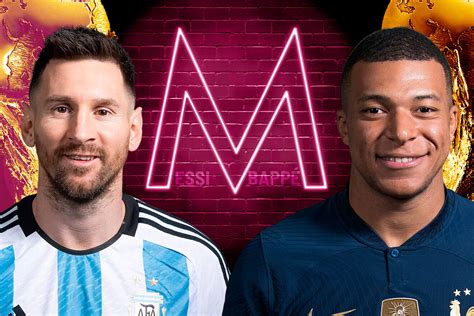 World Cup Mbappe Messi The World Cup In Qatar Is Spelt With M