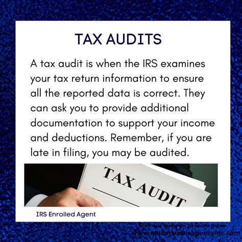 A Tax Audit Is When The IRS Examines Your Tax Return Information To