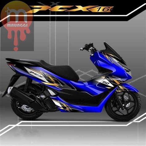 Sticker Decal Motor Pcx 160 Striping Full Body Honda Pcx 160 Sticker