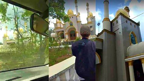 Video Masjid Megah Di Tengah Hutan Viral Begini Kisahnya