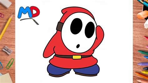 How To Draw Shy Guy Youtube