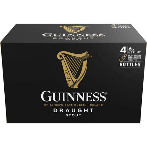 Guinness Draught Stout Beer 6pk 11 2oz Bottles 4 2 Abv Beer Wine And Spirits Festival