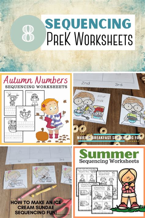 Free Sequencing Worksheets For Preschoolers