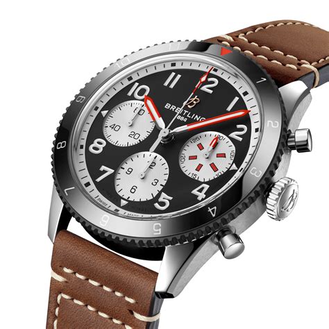 Classic Avi Chronograph Mosquito Stainless Steel Black