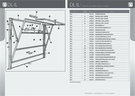 Porte Garage Dimension Porte De Garage Sectionnelle Avec Portillon