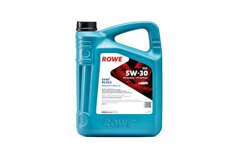 5L Bottle of Rowe Hightex Synthetic RS DLS SAE 5w-30 Engine Oil