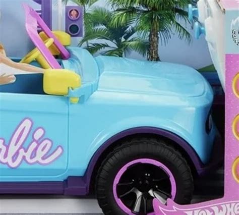 Hot Wheels Barbie Rc Suv And Stickers Battery Powered Toy Truck Fits Barbie Dolls Macy S