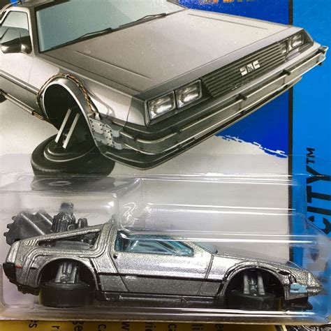 未使用に近いホットウィール デロリアン タイムマシーン ホバーモード BACK TO THE FUTURE Hot Wheels の