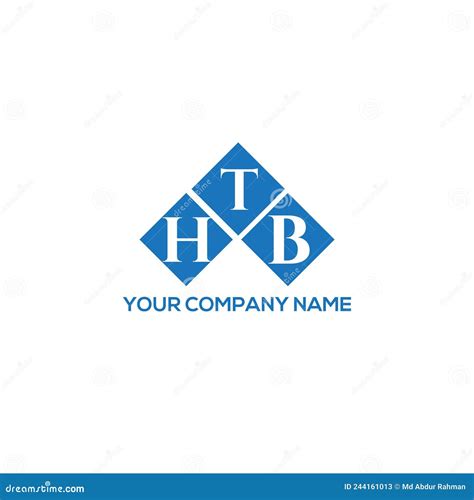 HTB Letter Logo Design on White Background. HTB Creative Initials ...