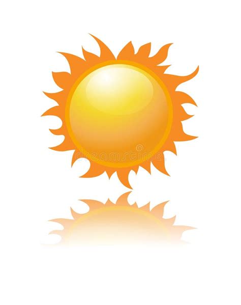 Sun Stock Vector Illustration Of Symbol Sunbeam Cosmos 9401317