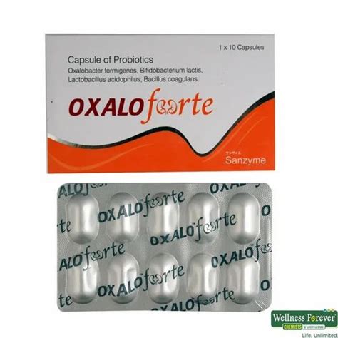 Oxalo Forte Capsule Oxalobacter Formigenes at Rs 549/stripe | New Items ...