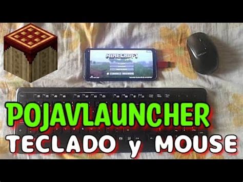 Cómo JUGAR PojavLauncher con TECLADO y MOUSE YouTube