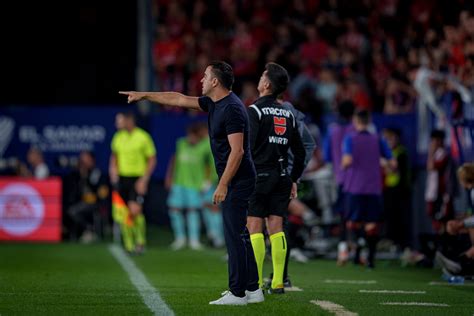 Game at Osasuna a 'very important win' for Xavi