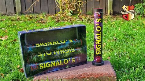 Signalo S Inch Single Shot Rolling Thunder Vuurwerk Youtube