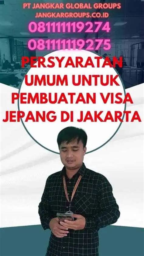 Pembuatan Visa Jepang Di Jakarta Jangkar Global Groups