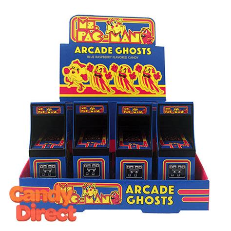 Ms Pac Man Arcade Game Candy Boxes 12ct Candydirect