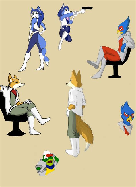 Star Fox By Darthcraftus On Deviantart