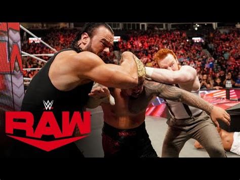 Sheamus And McIntyre Help Owens Fend Off The Bloodline Raw Jan 2