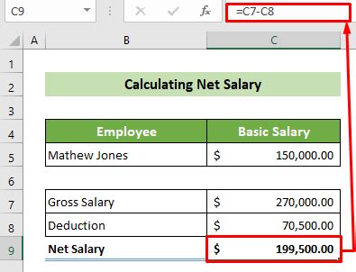 Excel Salary Sheet Formulas – How to Choose the Best Template - Earn ...