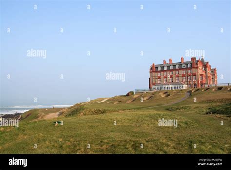 Side Of The Headland Hotel Fistral Beach Newquay Cornwall England