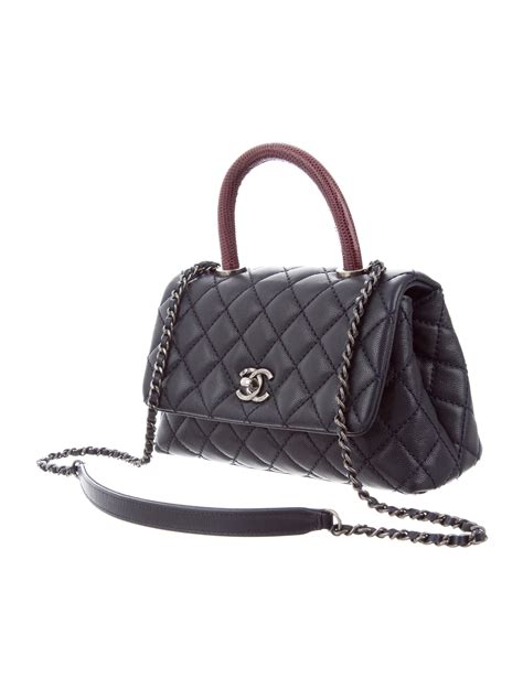 Chanel 2015 Mini Coco Handle Bag Handbags Cha189149 The Realreal