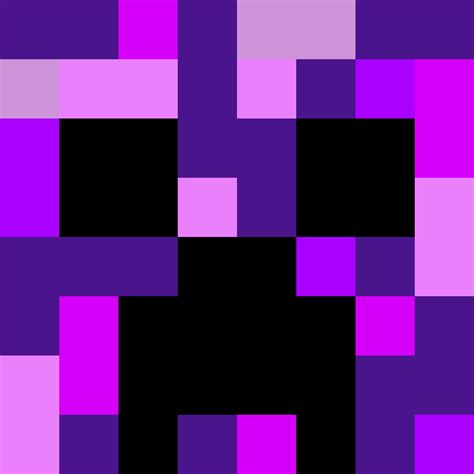 Minecraft Purple Creeper