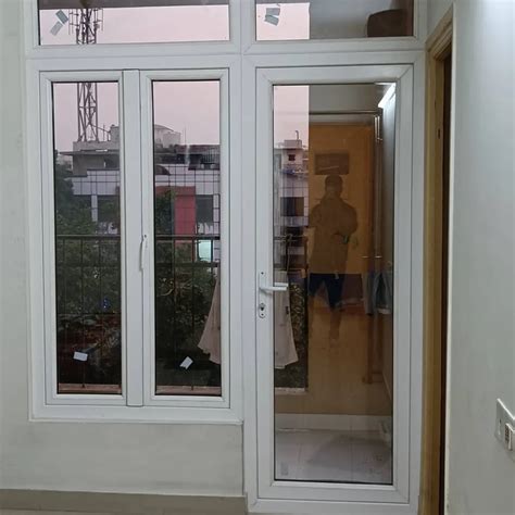 8 Mm UPVC White Combination Window At Rs 550 Sq Ft In New Delhi ID