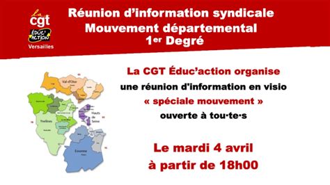 Guide Sur Le Mouvement Intra Départemental 2023 92 Cgt Éducaction 92