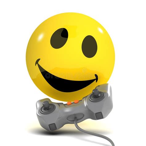 3d Smiley Gamer Stock Vector Illustration Of Emoticon 38945504