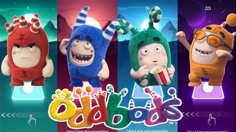 Oddbods Fuse Oddbods Newt Oddbods Zee Oddbods Slick Oddbods