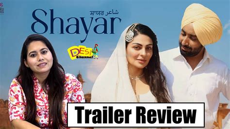 Shayar Trailer Review Neeru Bajwa Satinder Sartaaj Shayar Movie