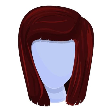 Premium Vector Office Wig Icon Cartoon Of Office Wig Vector Icon For