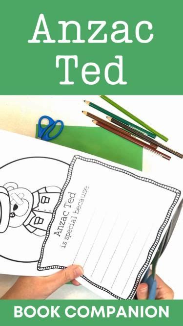 Anzac Ted Book Companion Anzac Day Print And Go Activities