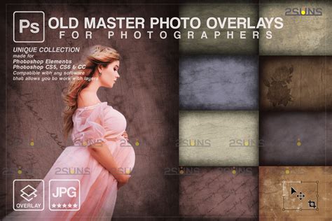 Fine Art Textures Photoshop Overlays Old Graphic By 2suns · Creative