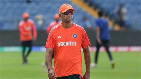 Bcci Offers Head Coach Contract Extension To Rahul Dravid After His