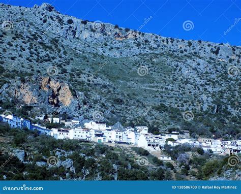 Landscape Benaojan Andalusia Stock Photo Image Of Benaojan View