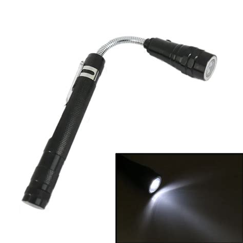 Lampe De Poche Lampe Torche T Lescopique Led Avec Aimant Flexible Et