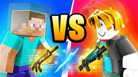 🧱minecraft Vs Roblox🧱 4561 8170 1260 من ابتكار Morgun Fortnite