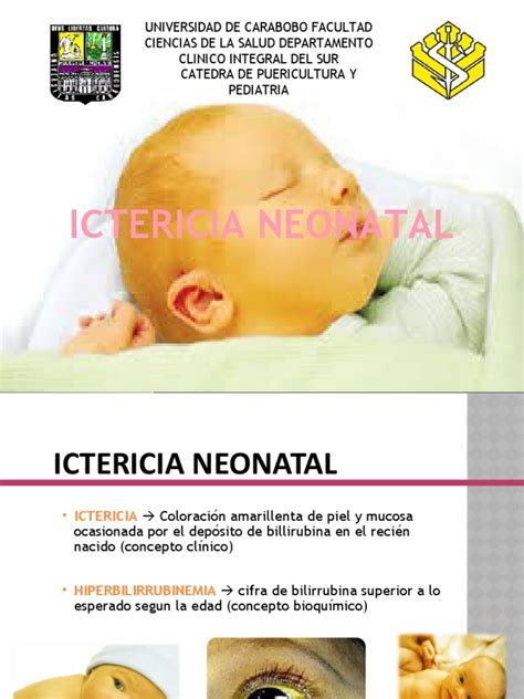 Ictericia Neonatal Causas Mecanismos Y Tipos Pdf Especialidades