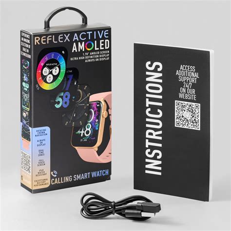 Reflex Active Reflex Active Amoled Series Nude Smart Watch Nude