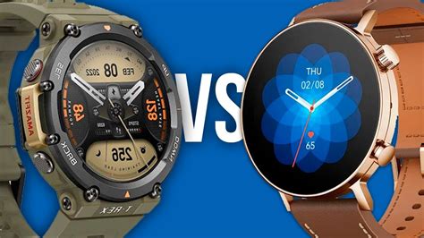 Comparativo AMAZFIT T REX 2 vs AMAZFIT GTR 3 PRO Edição Limitada