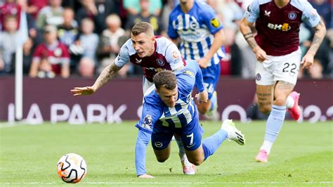 Aston Villa X Brighton - Avant d’affronter l’OM, Brighton prend une raclée contre Aston Villa